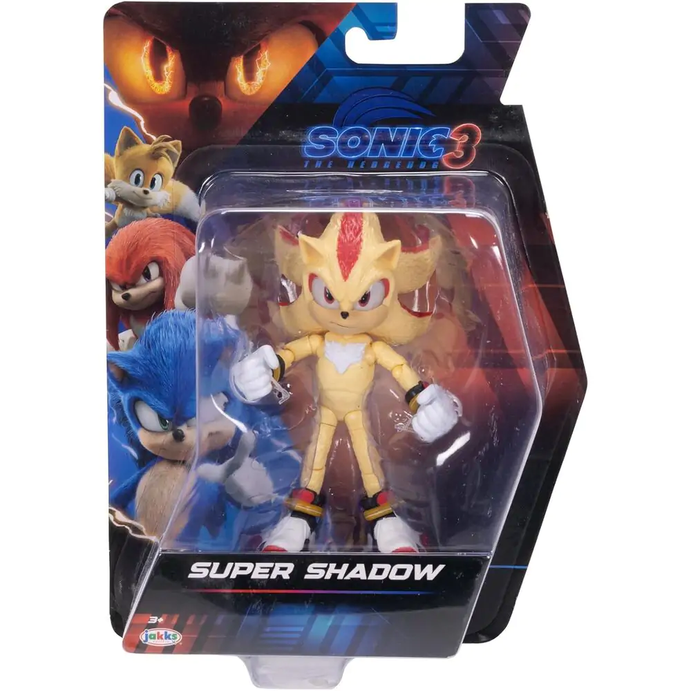 Sonic 3 Super Shadow figúrka 12,5 cm produktová fotografia