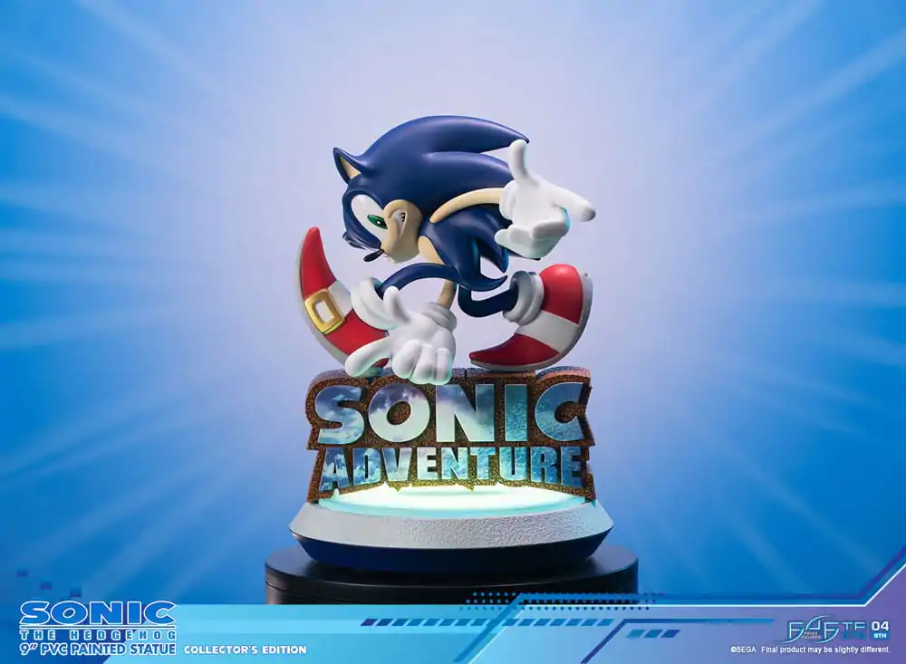 Sonic Adventure PVC Socha Sonic the Hedgehog Collector's Edition 23 cm produktová fotografia
