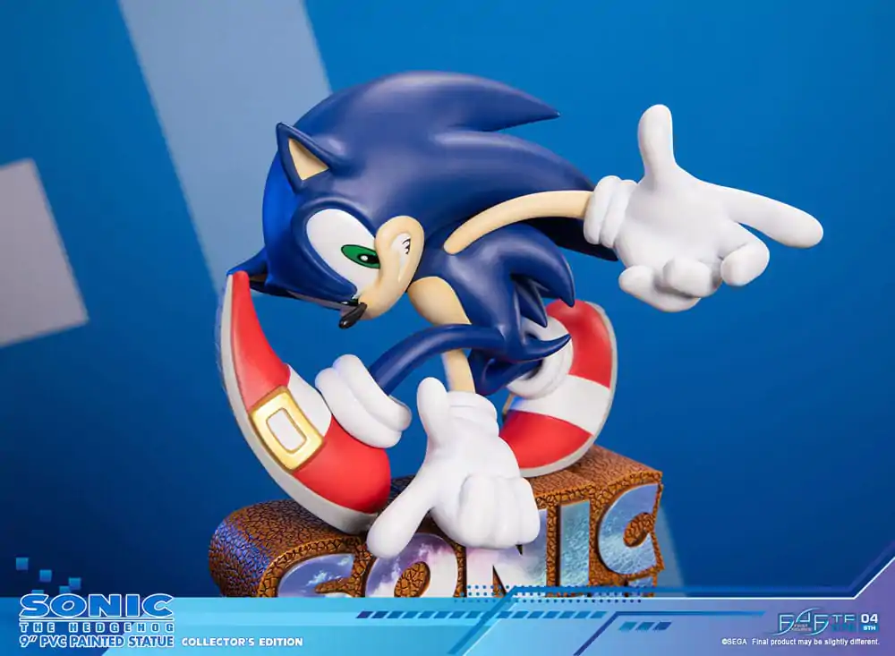 Sonic Adventure PVC Socha Sonic the Hedgehog Collector's Edition 23 cm produktová fotografia