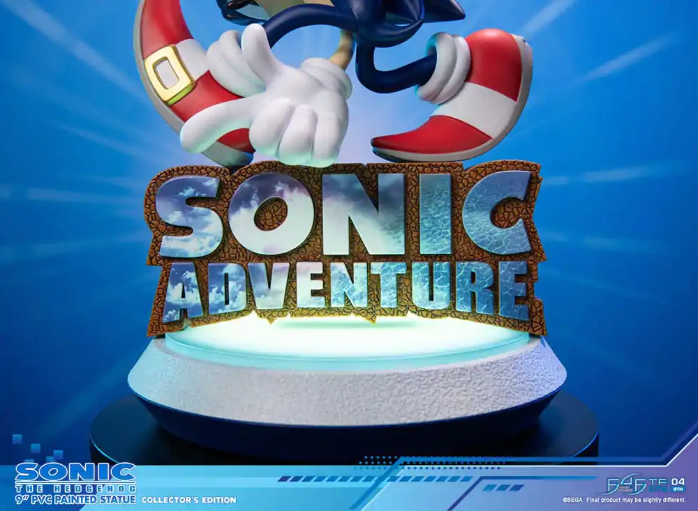 Sonic Adventure PVC Socha Sonic the Hedgehog Collector's Edition 23 cm produktová fotografia