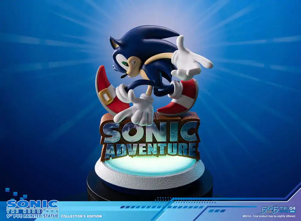 Sonic Adventure PVC Socha Sonic the Hedgehog Collector's Edition 23 cm produktová fotografia