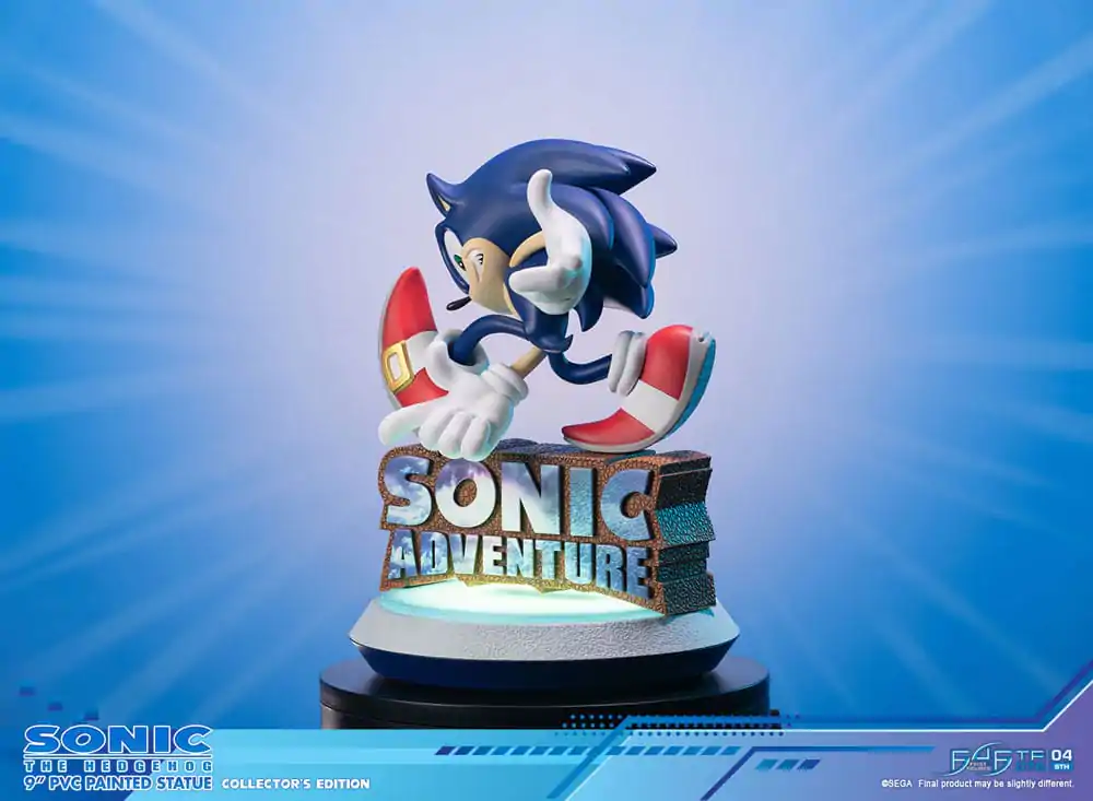 Sonic Adventure PVC Socha Sonic the Hedgehog Collector's Edition 23 cm produktová fotografia