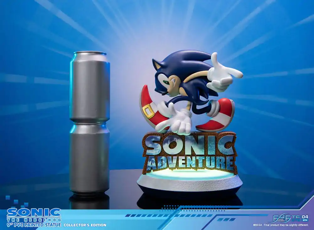 Sonic Adventure PVC Socha Sonic the Hedgehog Collector's Edition 23 cm produktová fotografia