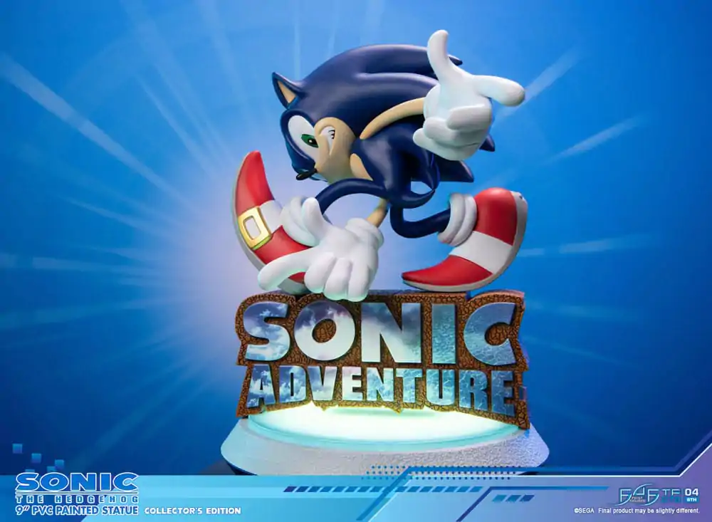 Sonic Adventure PVC Socha Sonic the Hedgehog Collector's Edition 23 cm produktová fotografia