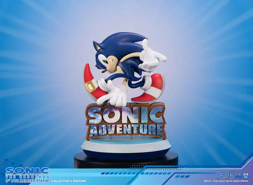Sonic Adventure PVC Socha Sonic the Hedgehog Collector's Edition 23 cm produktová fotografia