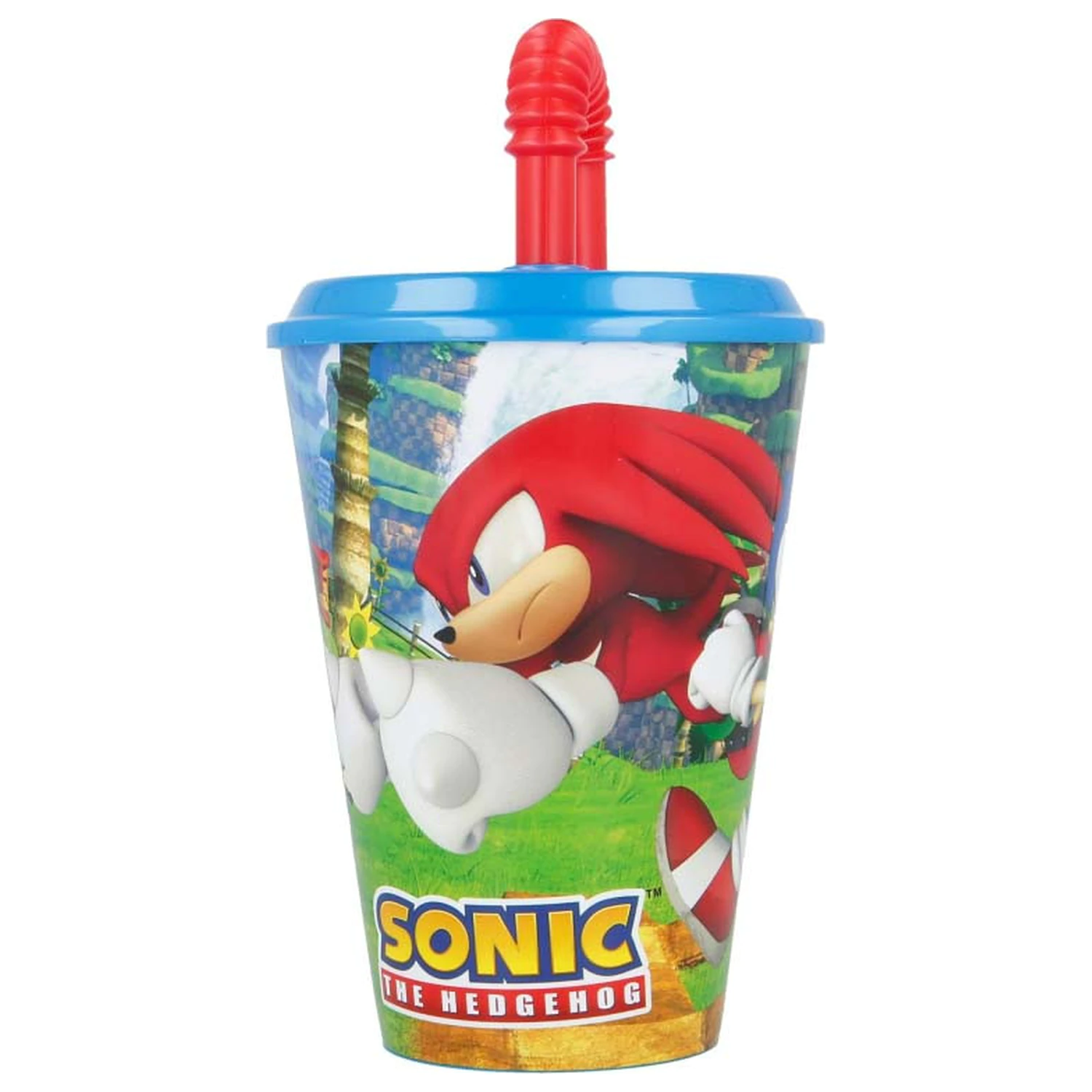 Sonic Adventure pohár so slamkou, plastový 430 ml produktová fotografia