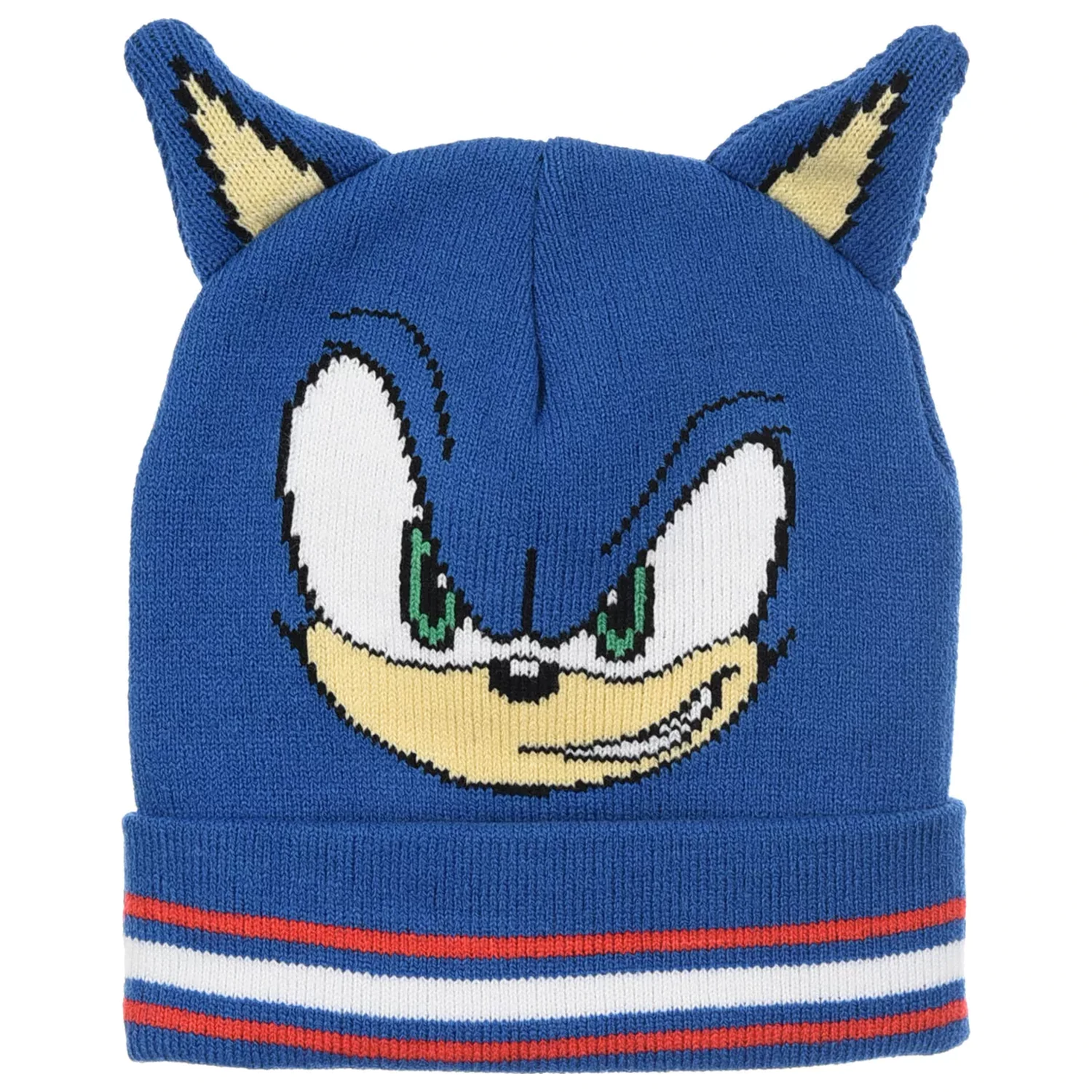 Sonic Blue Hero detská šiltovka s 3D ušami 54 cm produktová fotografia