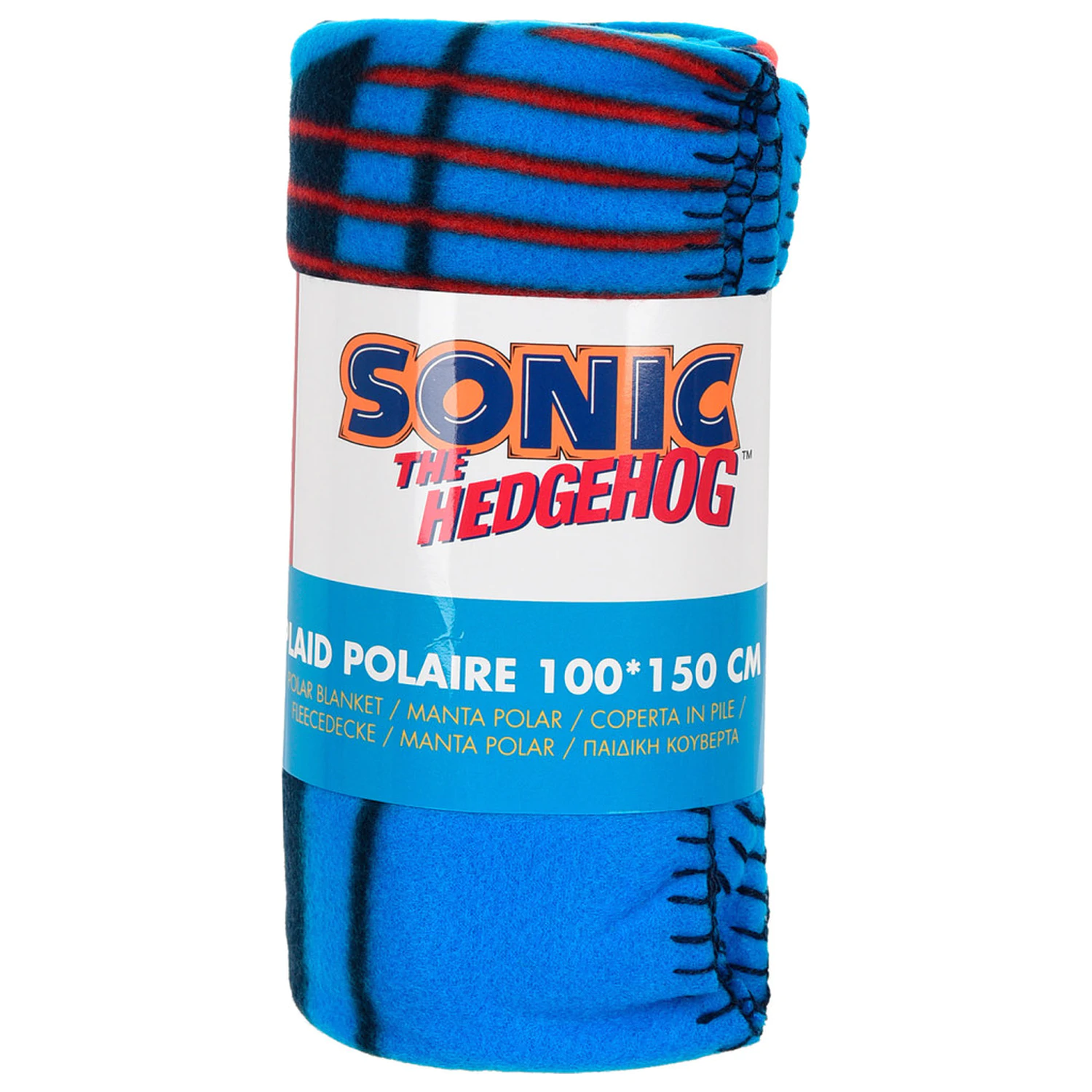 Sonic Built for Speed fleecová deka produktová fotografia