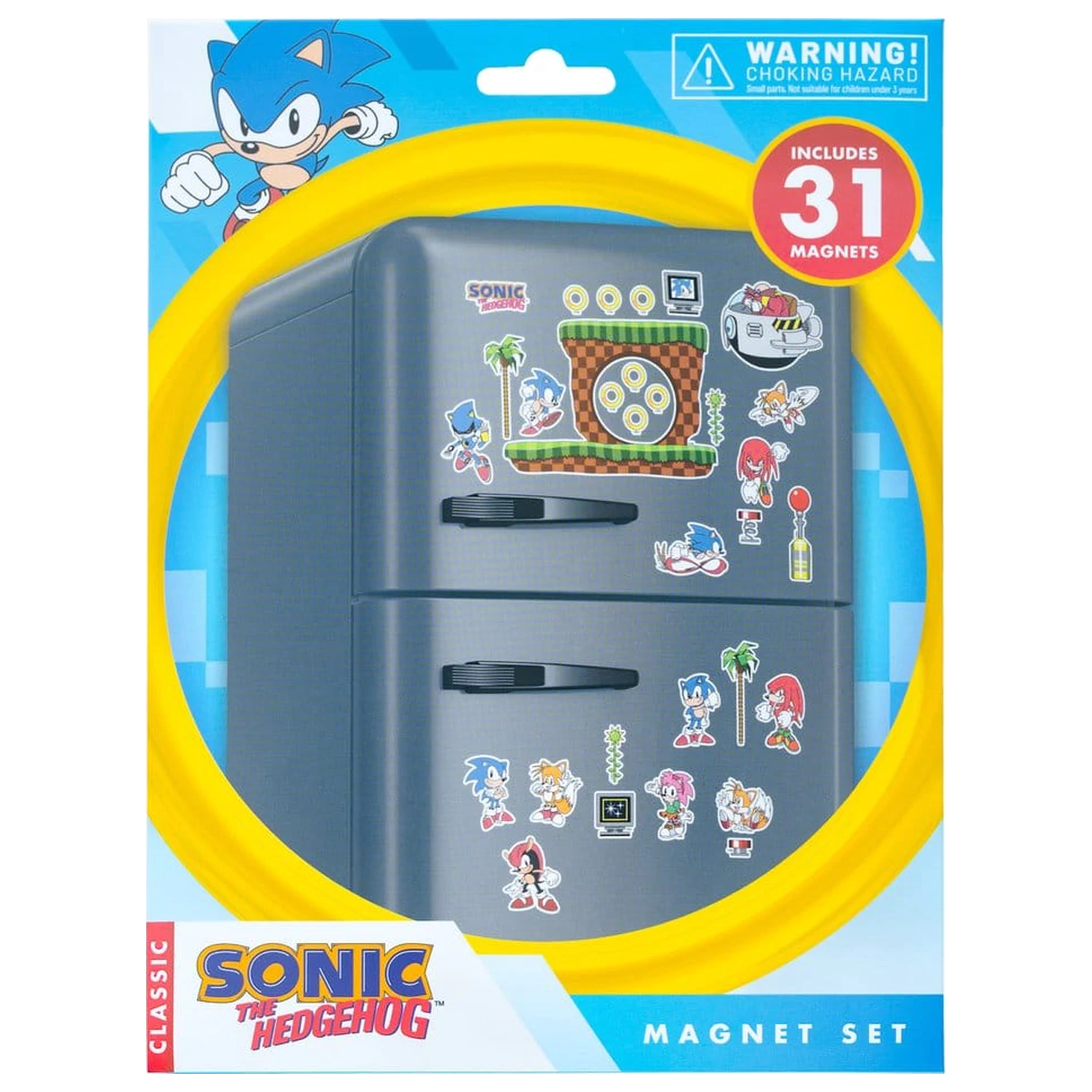 Sonic die-cut súprava magnetov produktová fotografia