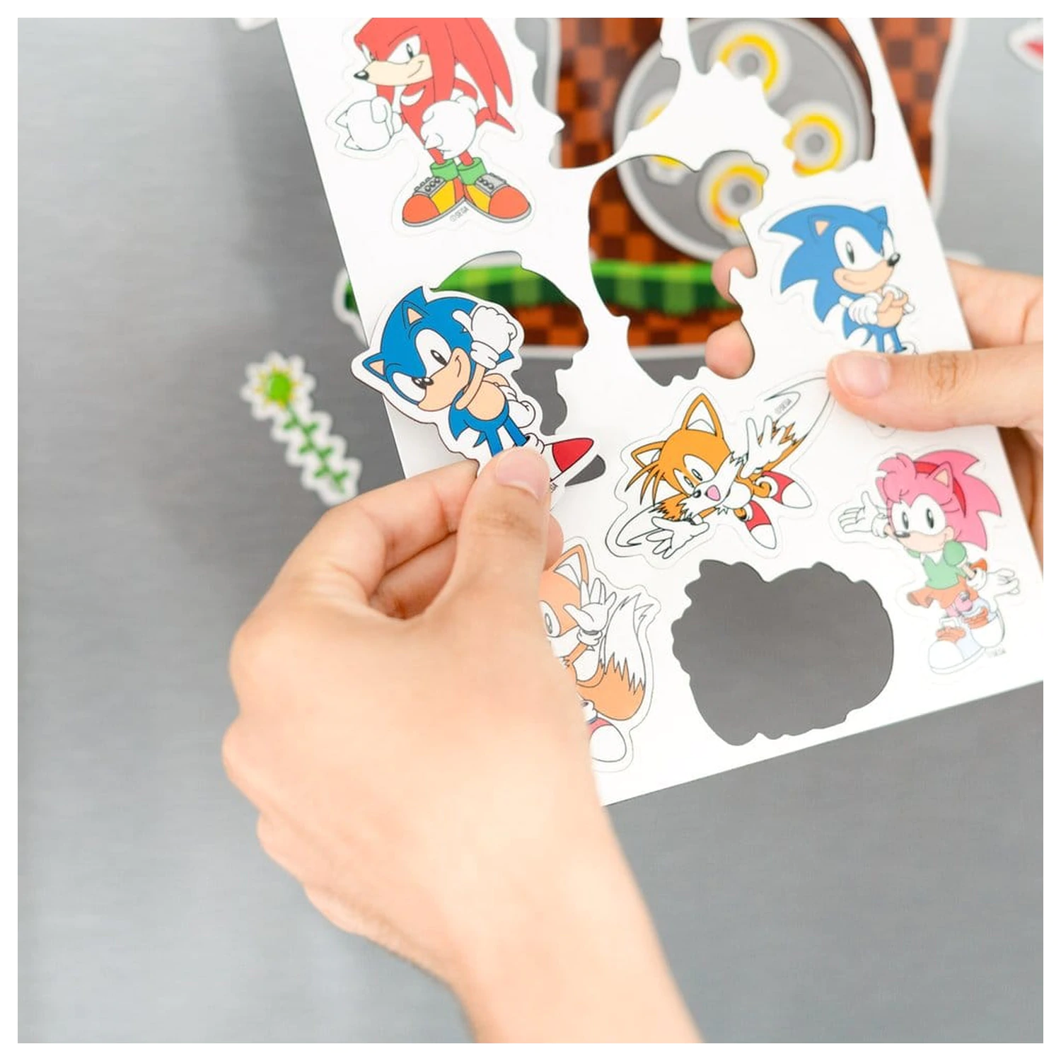 Sonic die-cut súprava magnetov produktová fotografia