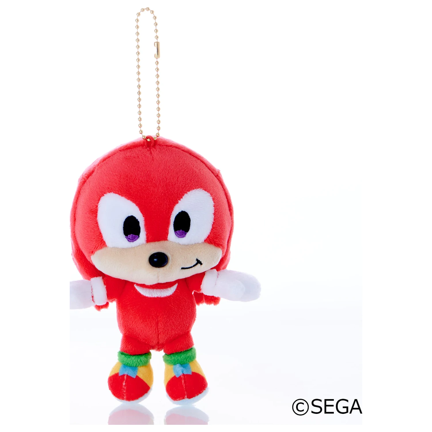 SONIC & FRIENDS Knuckles maskot plyšák 16cm produktová fotografia