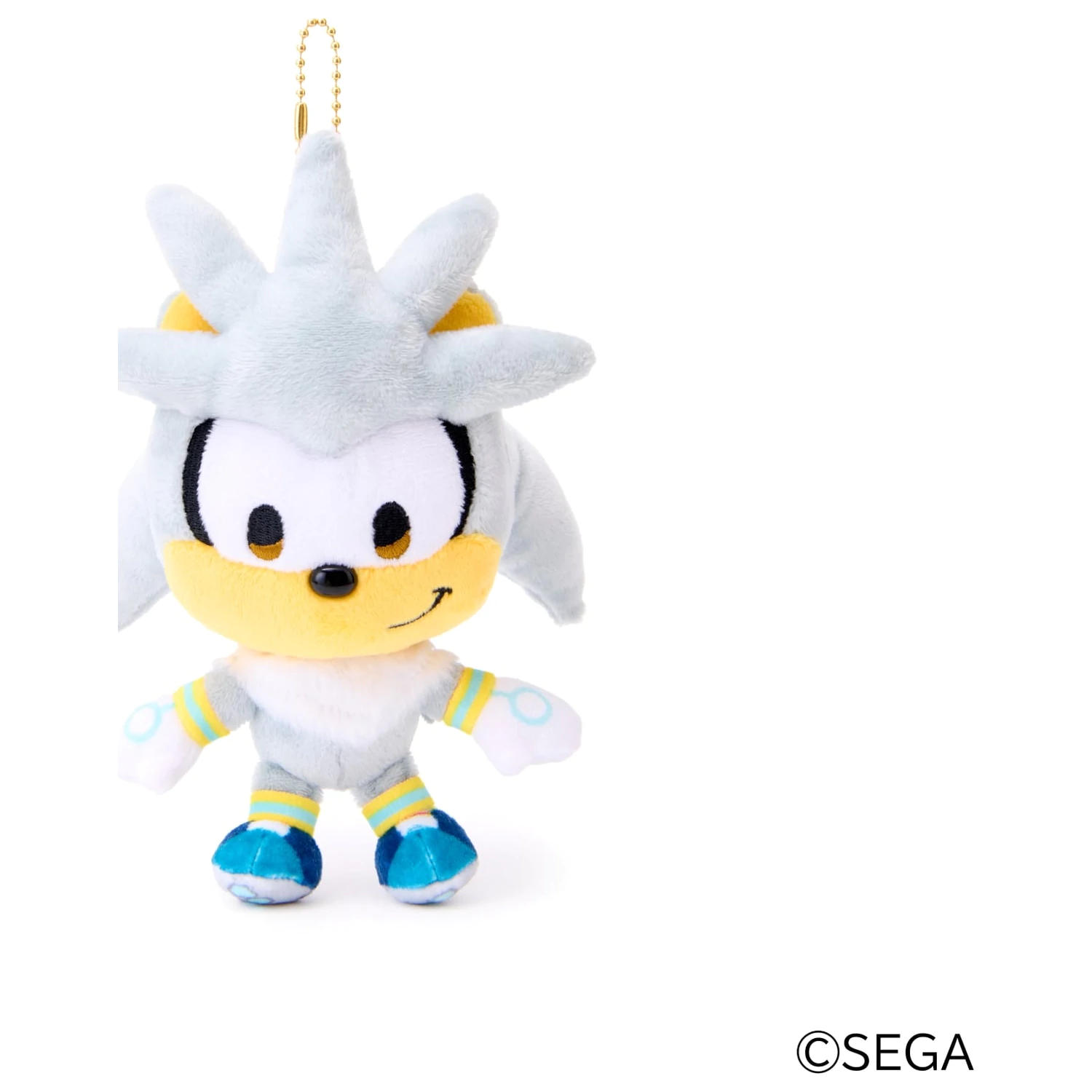 SONIC & FRIENDS Strieborná maskot plyšová hračka 16cm produktová fotografia