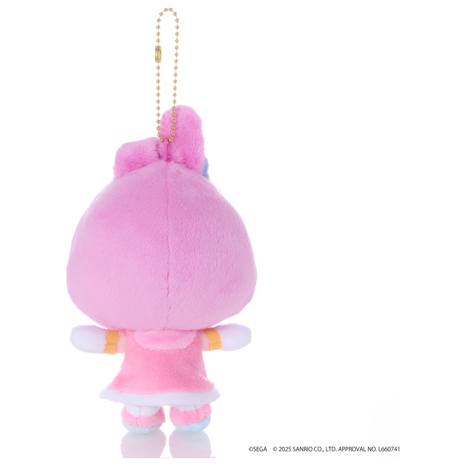 SONIC & FRIENDS x SANRIO Amy x My Melody maskot plyš 8 cm produktová fotografia