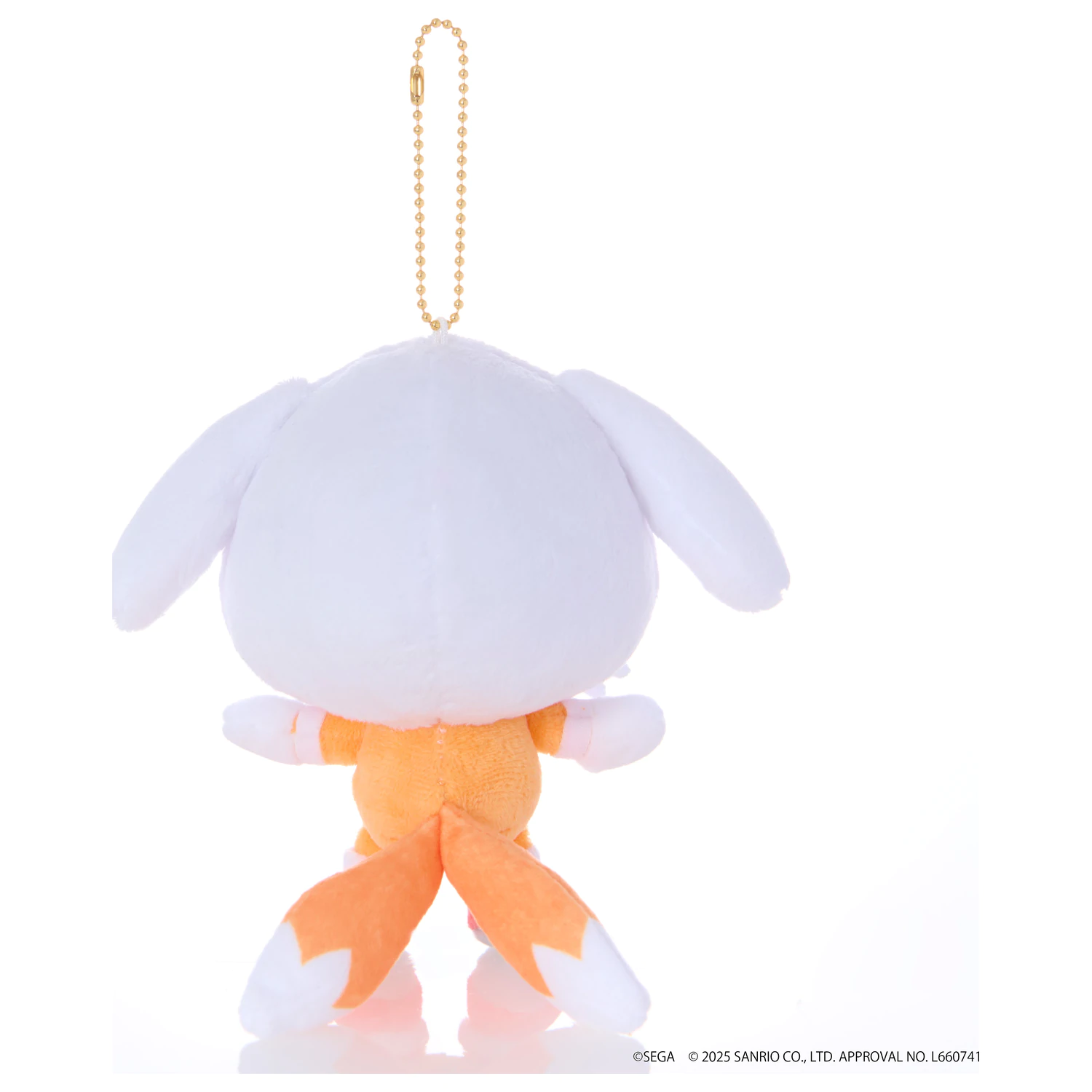 SONIC & FRIENDS x SANRIO Tails x Cinnamoroll Maskot Plyšák 8 cm produktová fotografia