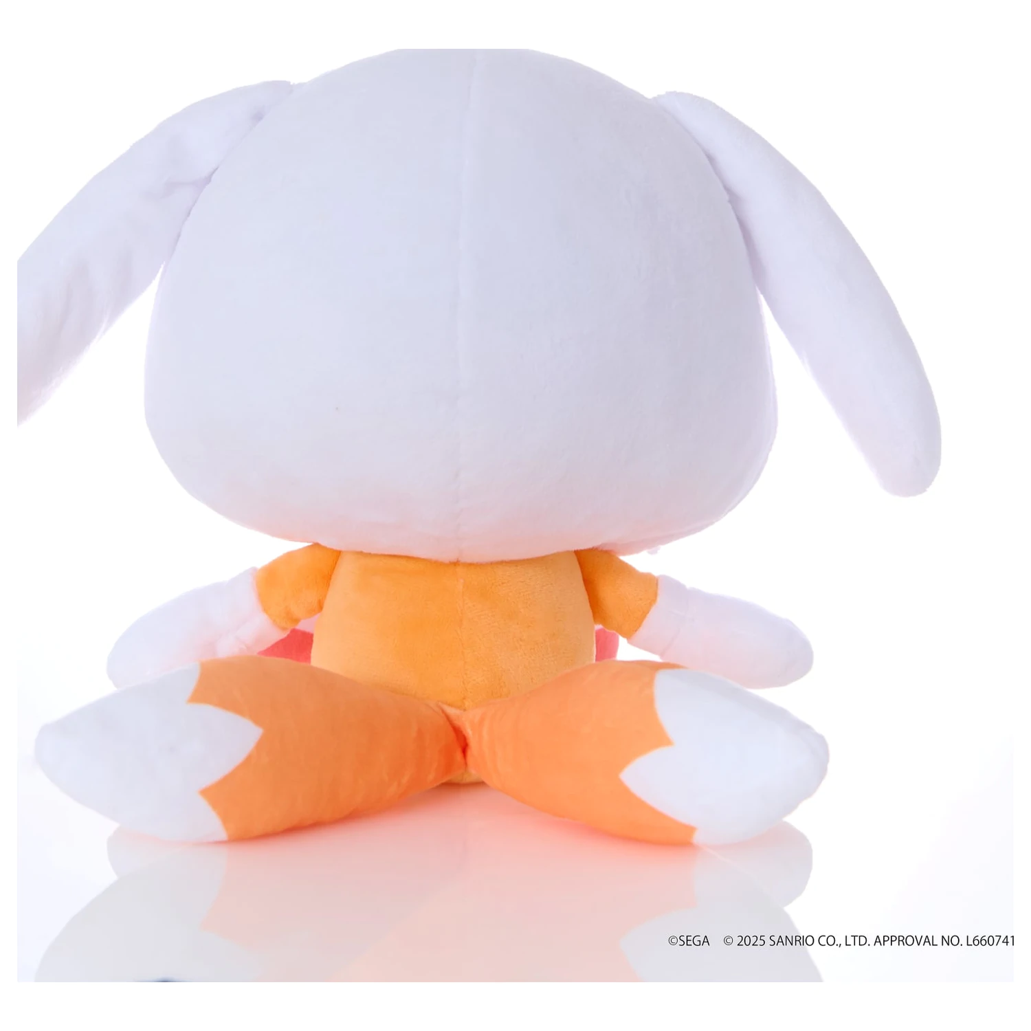Sonic & Friends x Sanrio Tails x Cinnamoroll plyšová hračka 24cm produktová fotografia