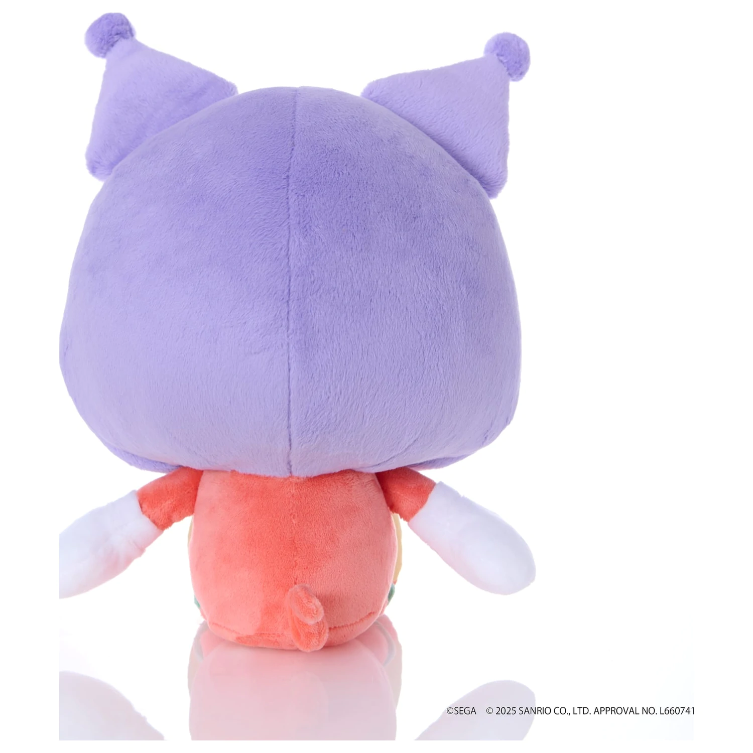 SONIC & FRIENDSX SANRIO Knuckles X Kuromi plyšová hračka 24cm produktová fotografia