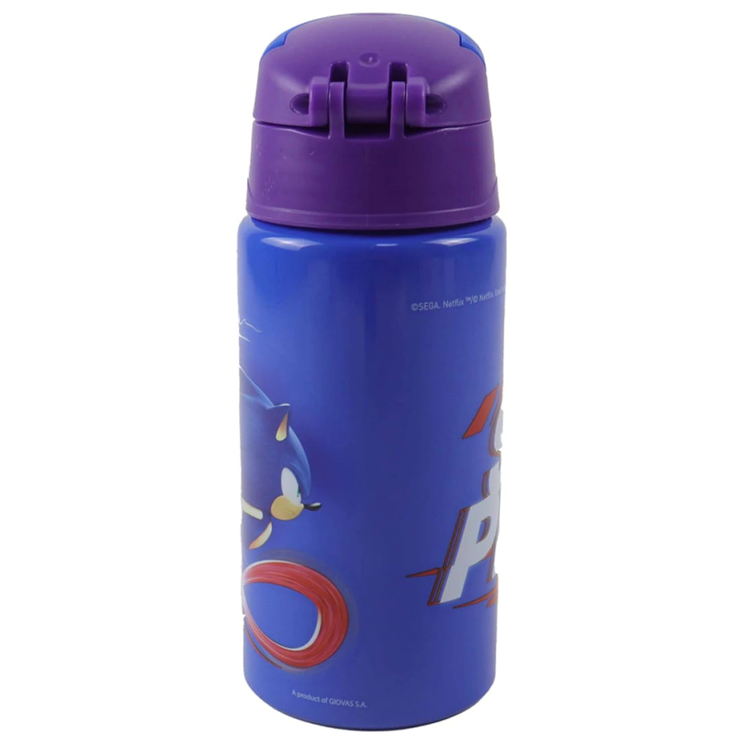 Sonic Get Me hliníková fľaša so slamkou a vešiakom 500 ml produktová fotografia