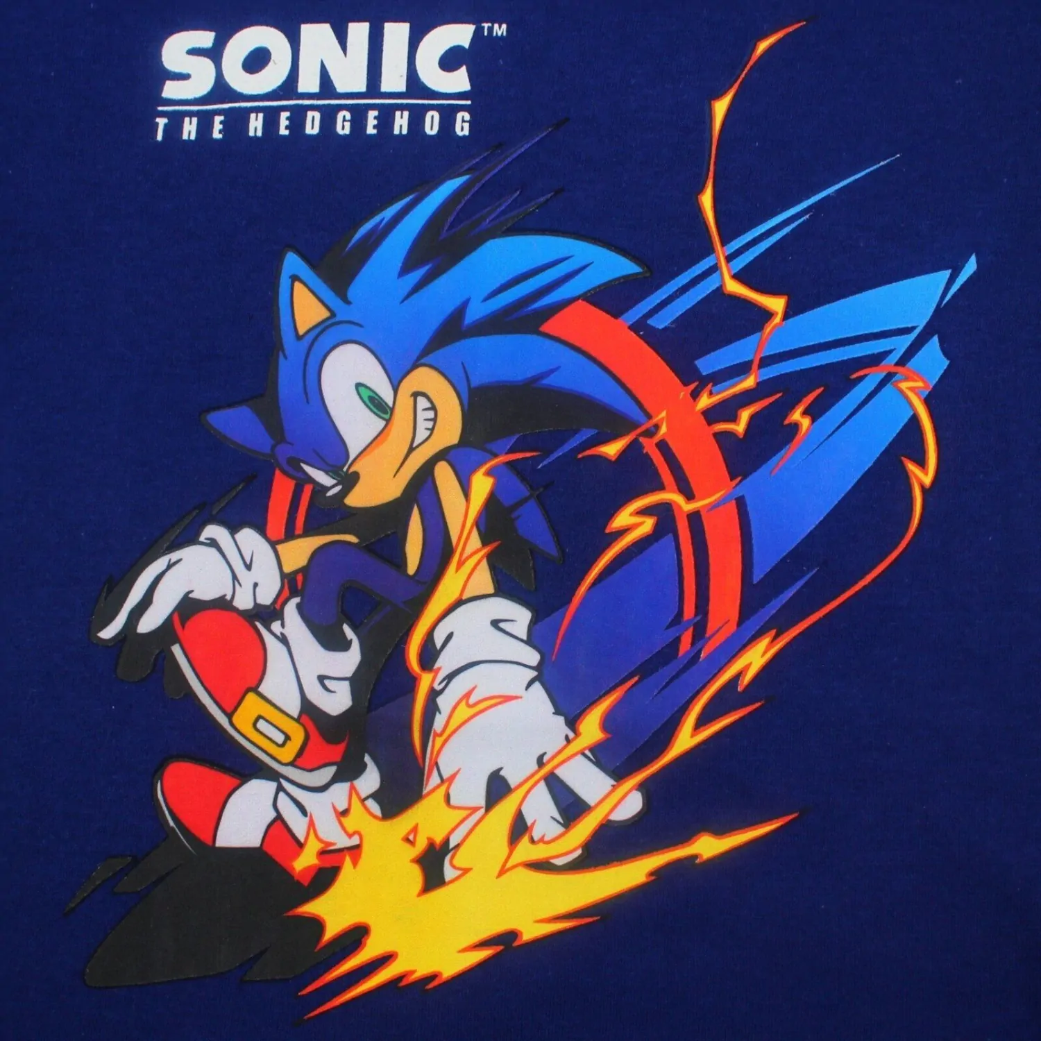 Sonic detské tričko produktová fotografia