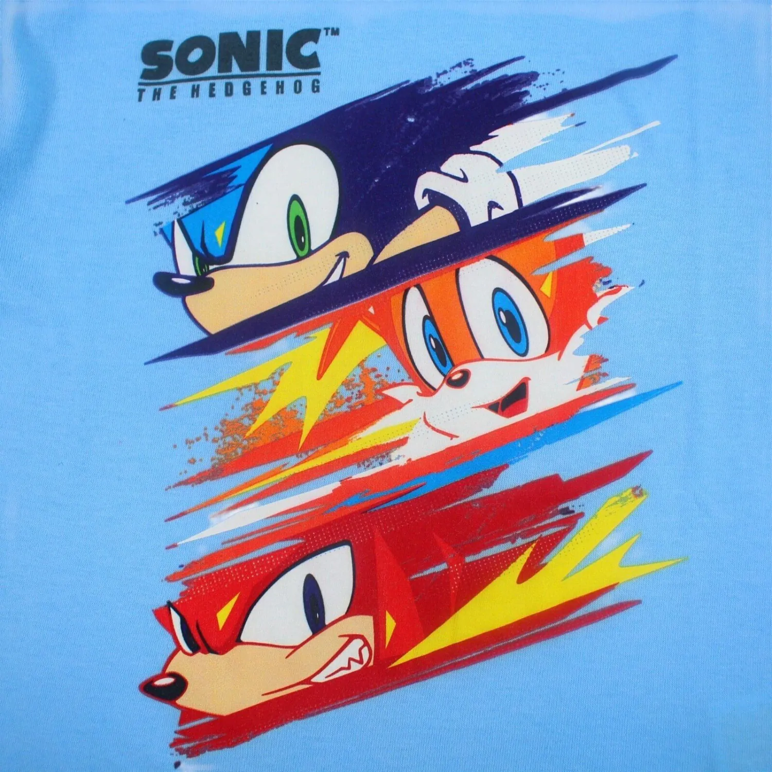 Sonic detské tričko produktová fotografia