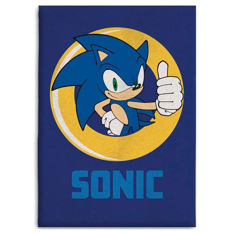 Sonic The Hedgehog polar deka produktová fotografia
