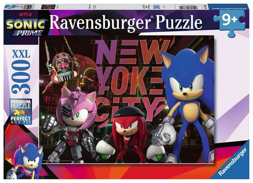 Sonic Prime Dětská Puzzle XXL New York City (300 kusů) termékfotó