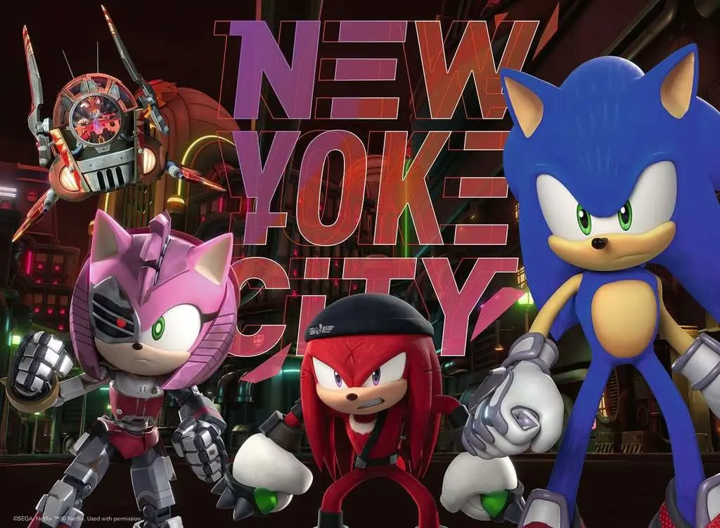 Sonic Prime Dětská Puzzle XXL New York City (300 kusů) termékfotó