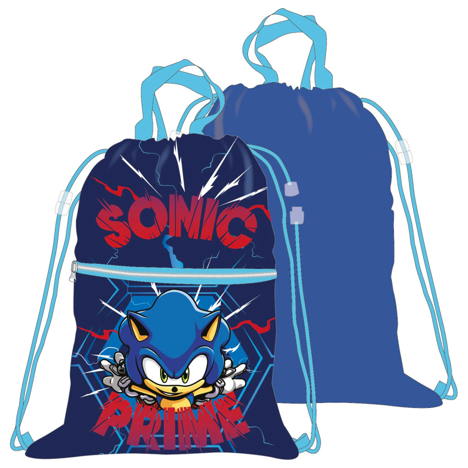 Sonic Prime Deluxe športová taška, taška do posilňovne 45 cm produktová fotografia