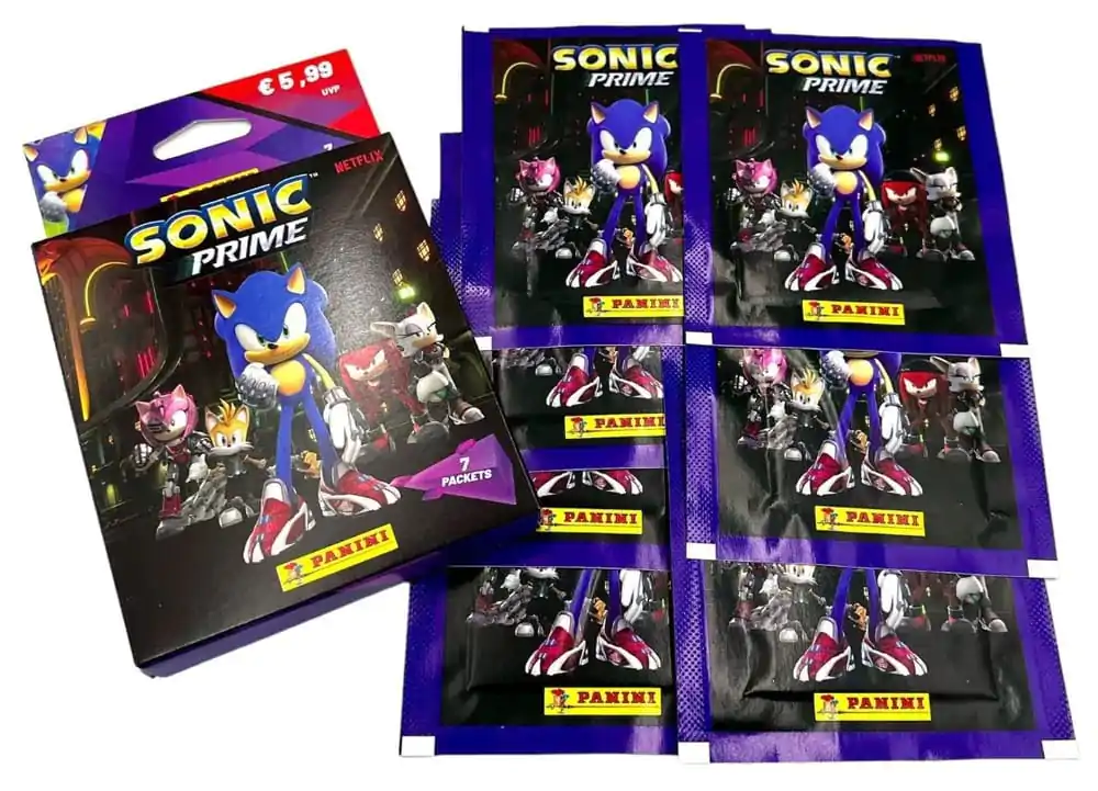 Sonic Prime kolekcia nálepiek Eco-Blister *German Version* produktová fotografia