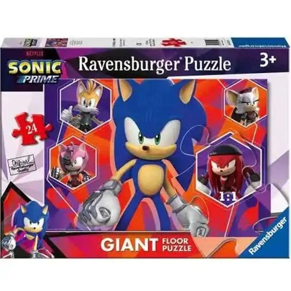 Sonic Prime obrie puzzle 24ks produktová fotografia