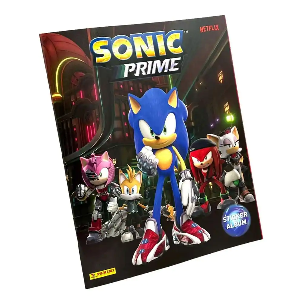 Sonic Prime Kolekčný album samolepiek *Nemecká verzia* termékfotó