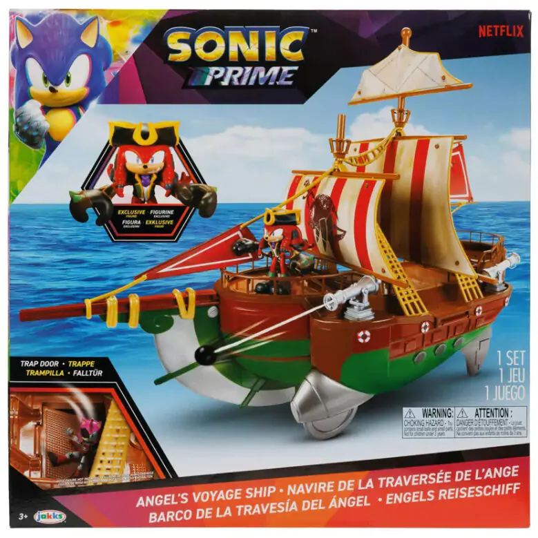 Sonic Prime Pirate Ship hracia súprava termékfotó