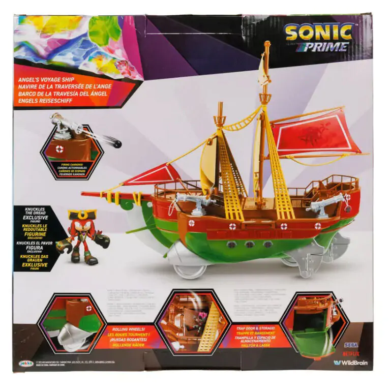 Sonic Prime Pirate Ship hracia súprava termékfotó