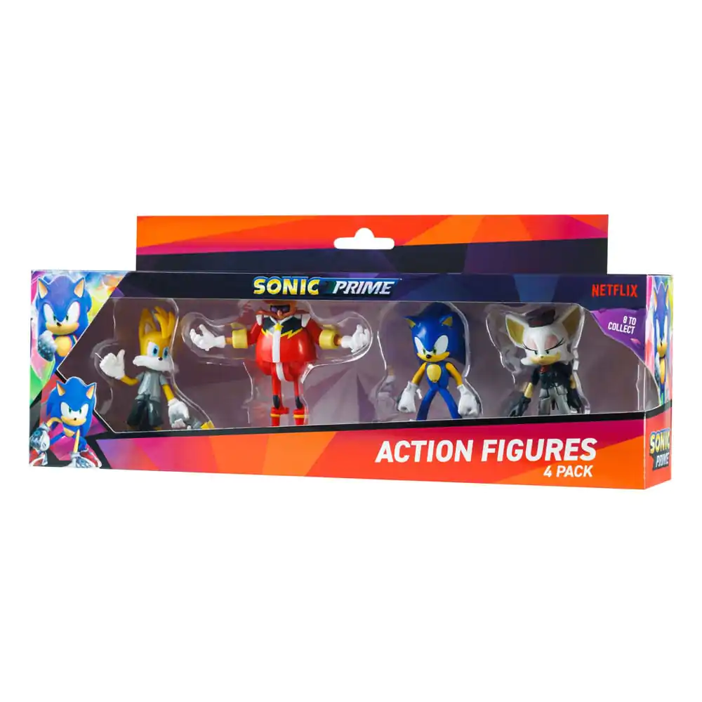 Sonic Prime figúrka 4-Pack S1 7 cm produktová fotografia