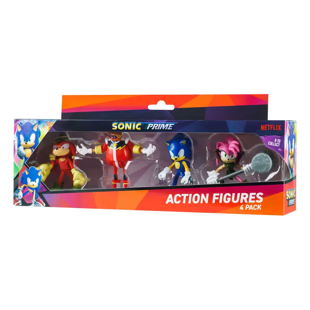 Sonic Prime figúrka 4-Pack S1 7 cm produktová fotografia
