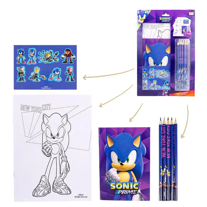 Sonic Prime Farbiaci set termékfotó