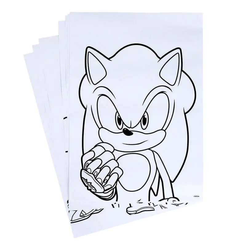 Sonic Prime omaľovacie papiernictvo termékfotó