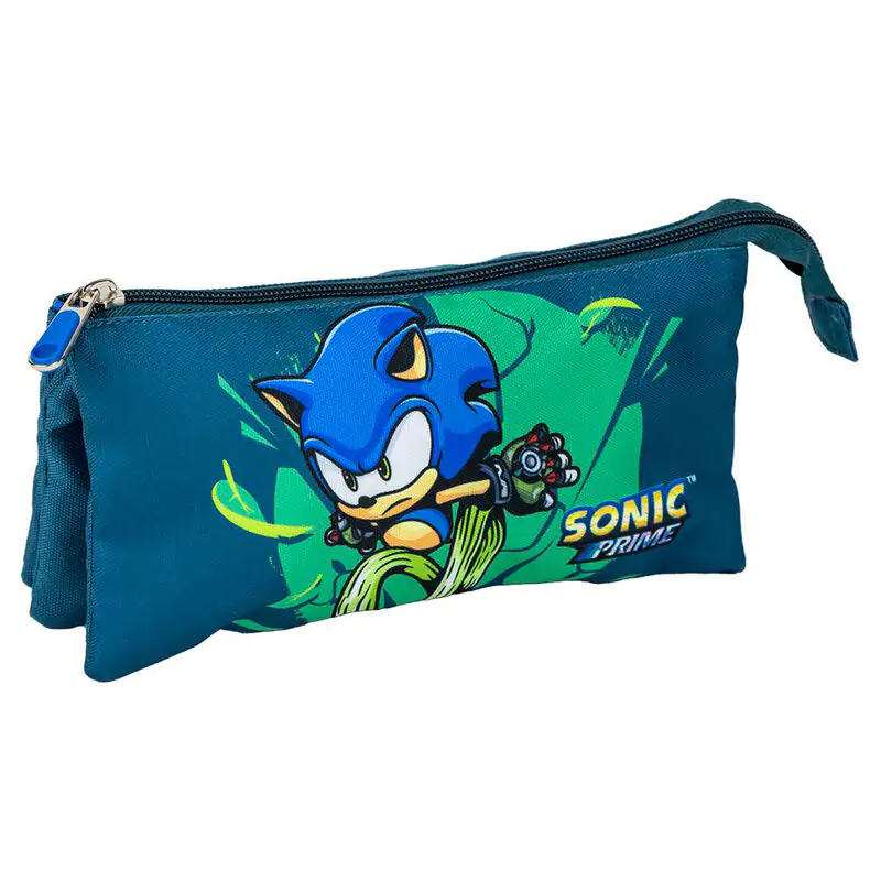 Sonic Prime triple pencil case 24 cm termékfotó