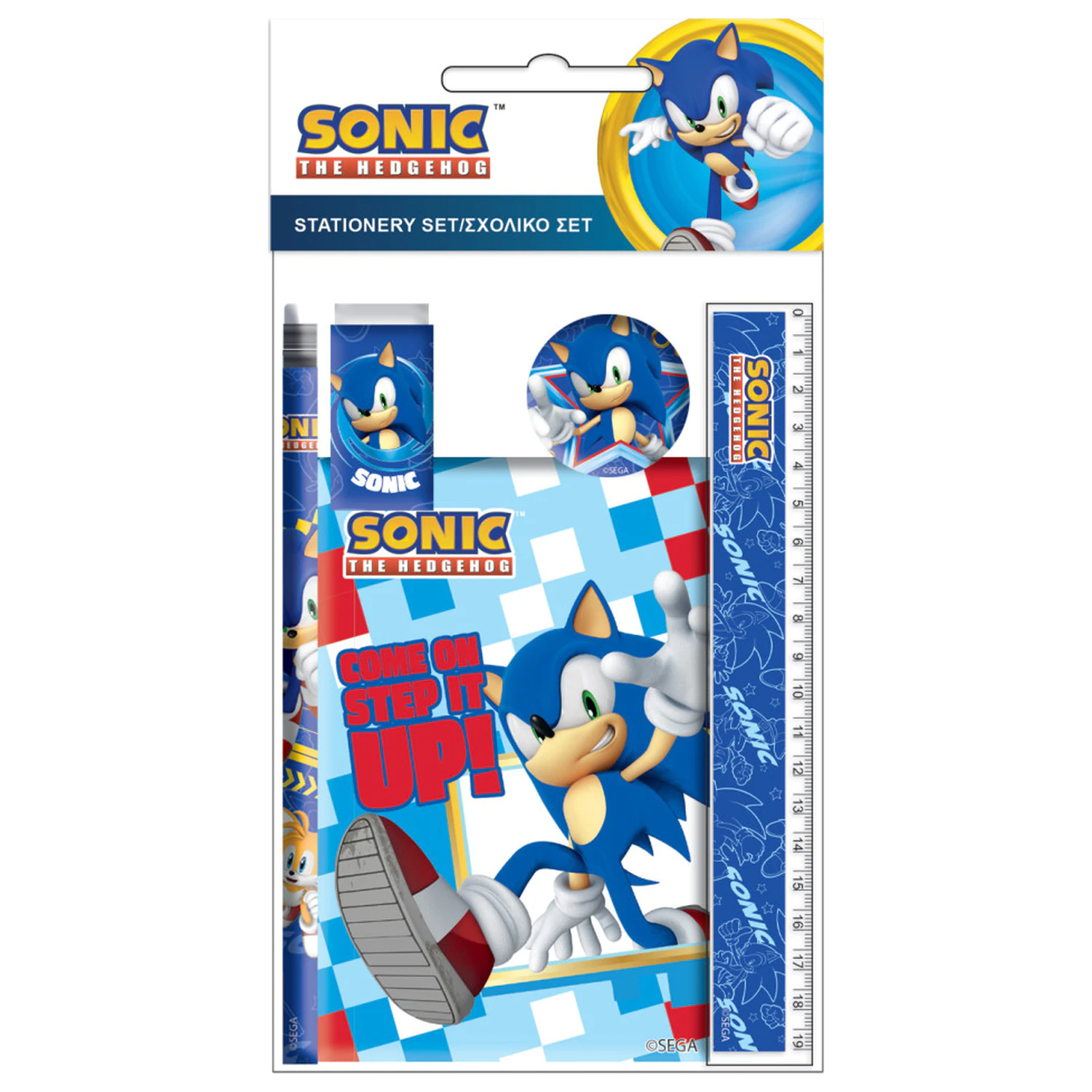 Sonic Rush Sada papiernických potrieb 5 ks produktová fotografia