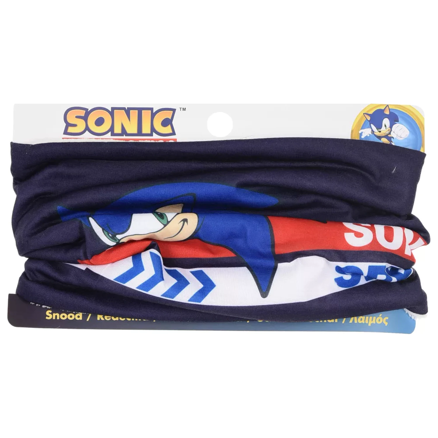 Detský nákrčník Sonic Speed produktová fotografia