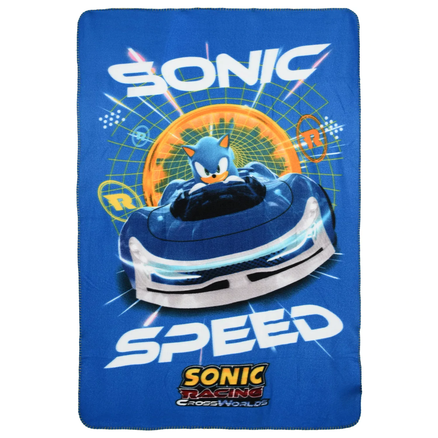 Sonic Speed flísová deka 100x150cm produktová fotografia