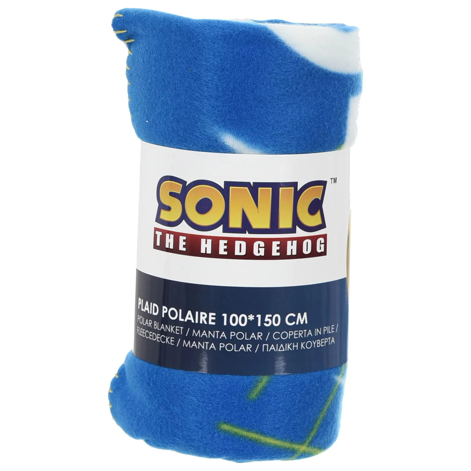 Sonic Speed flísová deka 100x150cm produktová fotografia