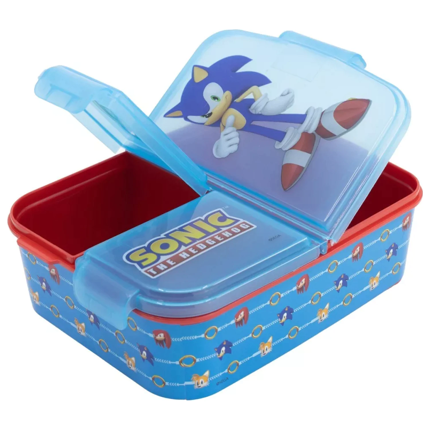Sonic Speed viacpriehradkový box na obed, box na sendviče produktová fotografia