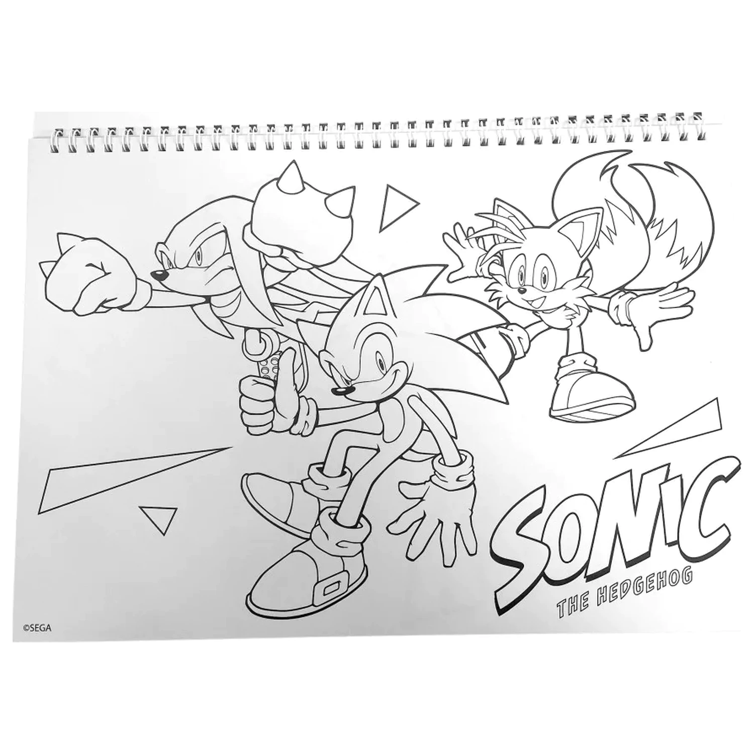 Sonic Speedy A/4 špirálový skicár so 40 nálepkami produktová fotografia