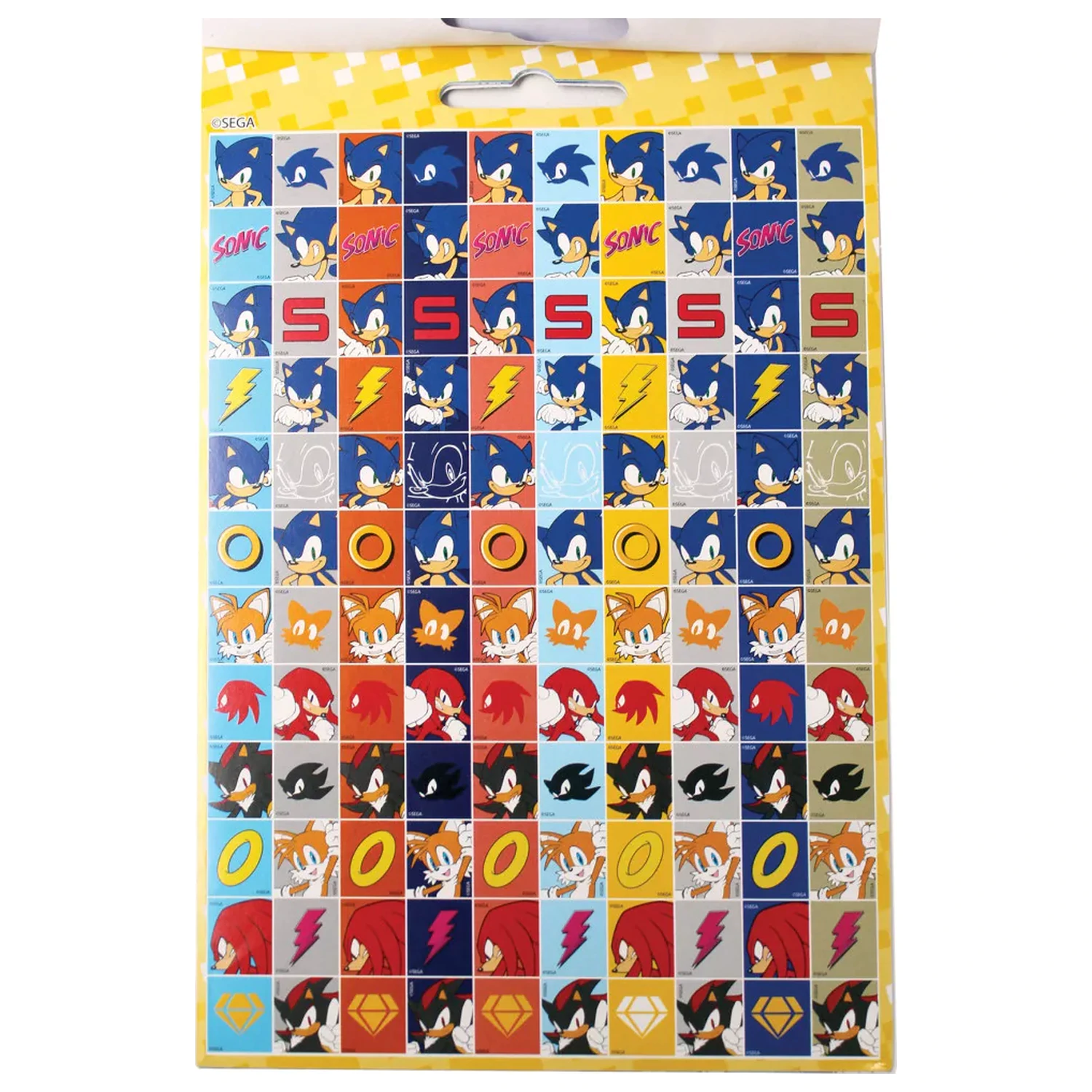Sonic Squad 600-dielna súprava nálepiek produktová fotografia