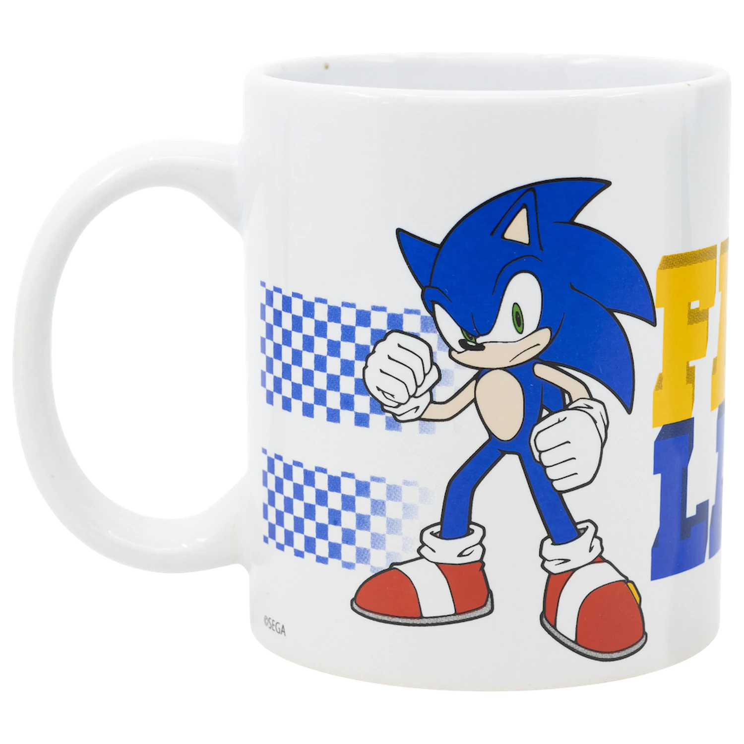 Sonic The Fat Lane keramický hrnček 325 ml produktová fotografia