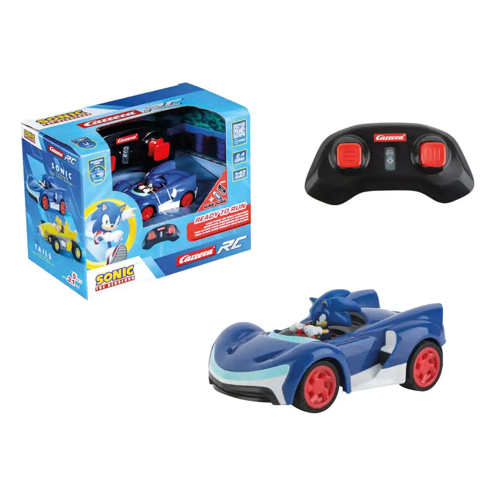 Sonic the Hedgehog RC diaľkovo ovládané auto 1/43 2.4GHz Mini Sonic produktová fotografia
