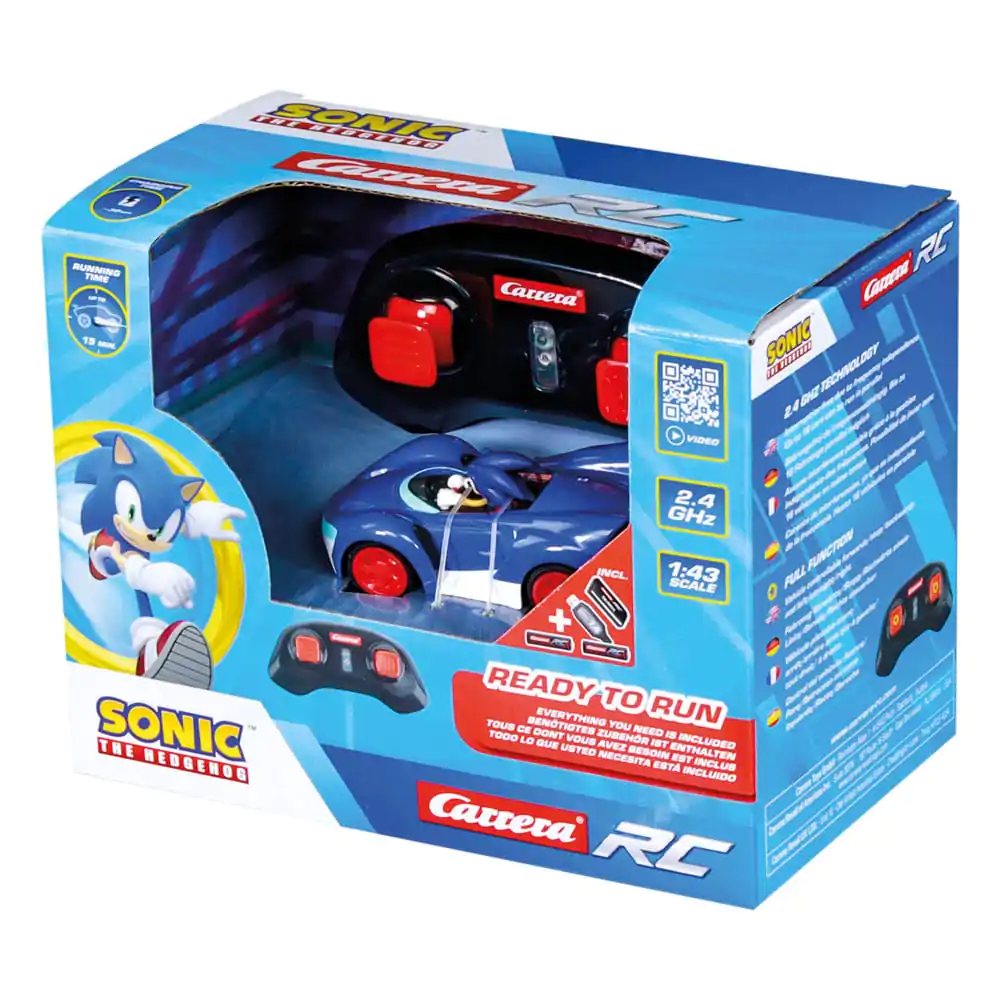 Sonic the Hedgehog RC diaľkovo ovládané auto 1/43 2.4GHz Mini Sonic produktová fotografia