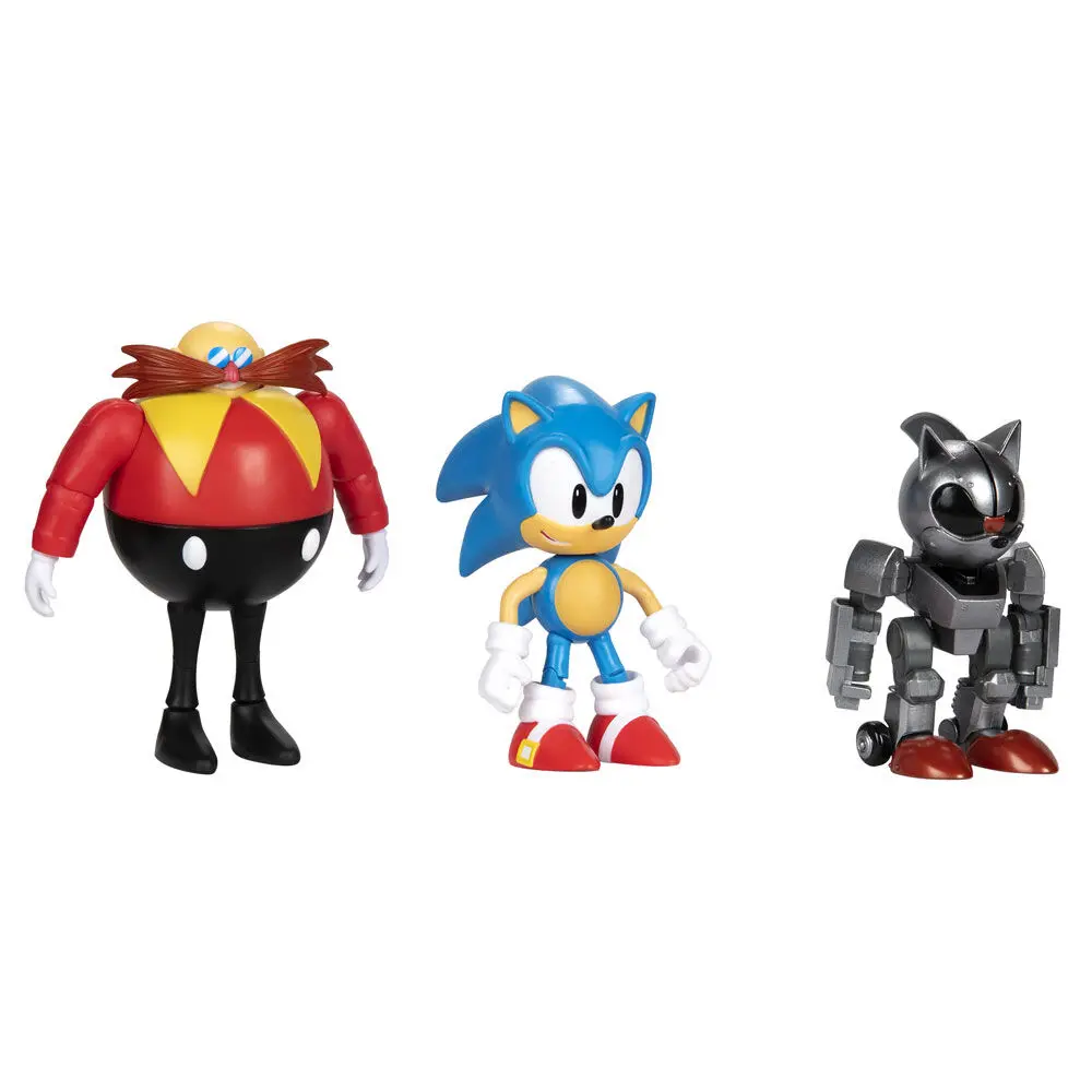 Sonic The Hedgehog 30Th Anniversary pack 3 figúrky 10 cm termékfotó