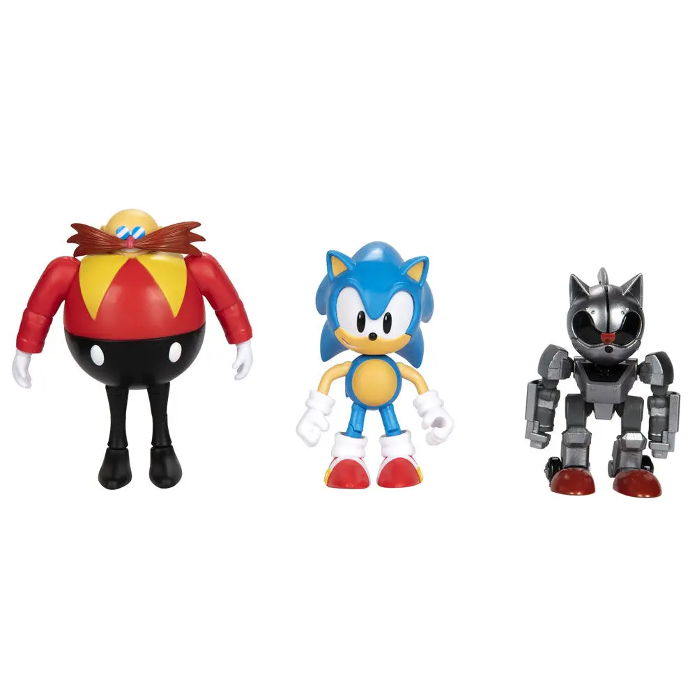 Sonic The Hedgehog 30Th Anniversary pack 3 figúrky 10 cm termékfotó