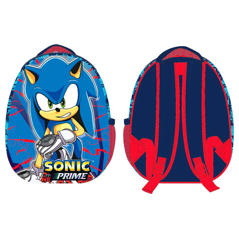 Sonic the Hedgehog 3D Eggy ruksak 35 cm produktová fotografia